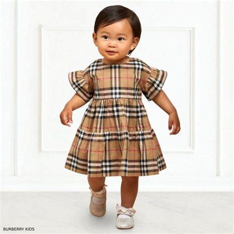 girl burberry dress|burberry dress for baby girls.